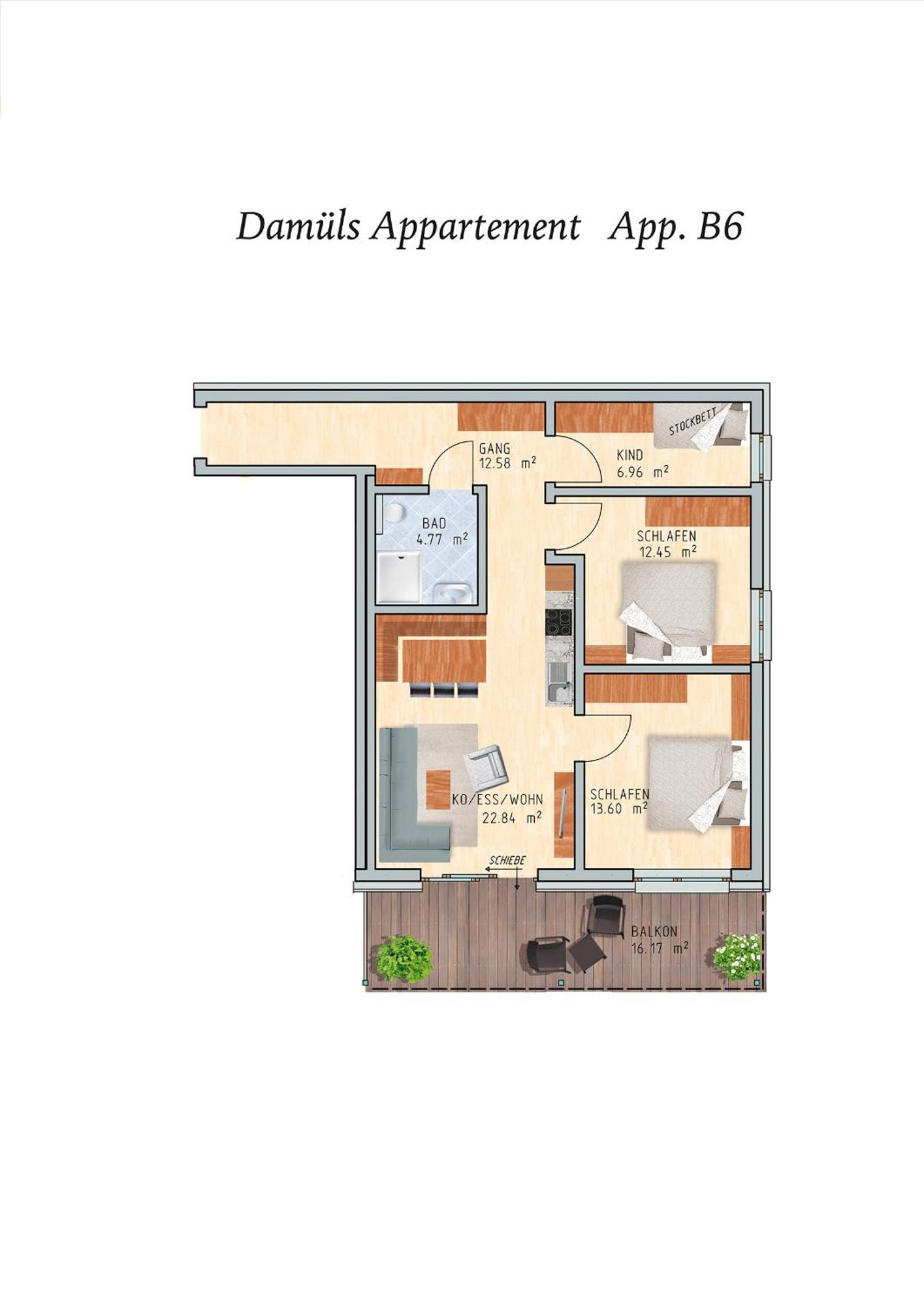 Damuels Appartements Ruang foto